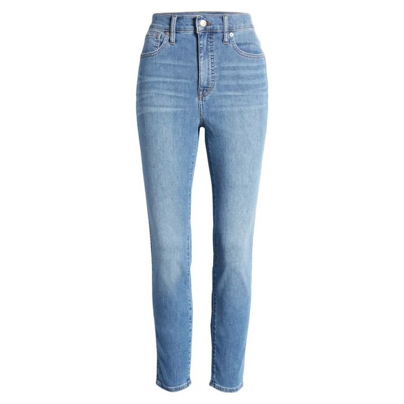 Madewell 10" High Rise Skinny Crop Jeans 5 Pocket Denim MD621 Women's Size 29 - Picture 7 of 7